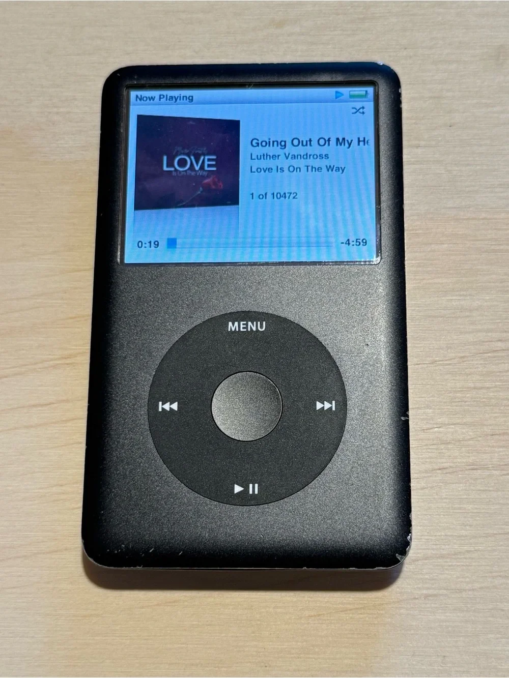 iPod Model:A1238 6thGEN 80GB Blk Tested Good w/10472-Song-Charge Read Info Blw!